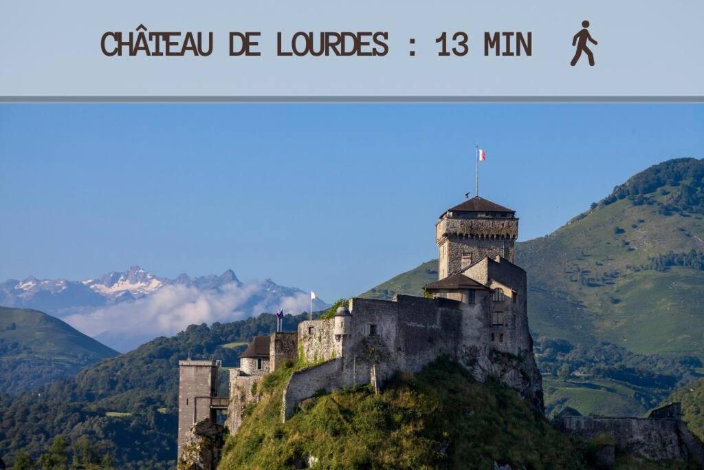 Апартаменты Le Jeanne 4/6 Couchages, Wifi, Sanctuaire Лурд Экстерьер фото