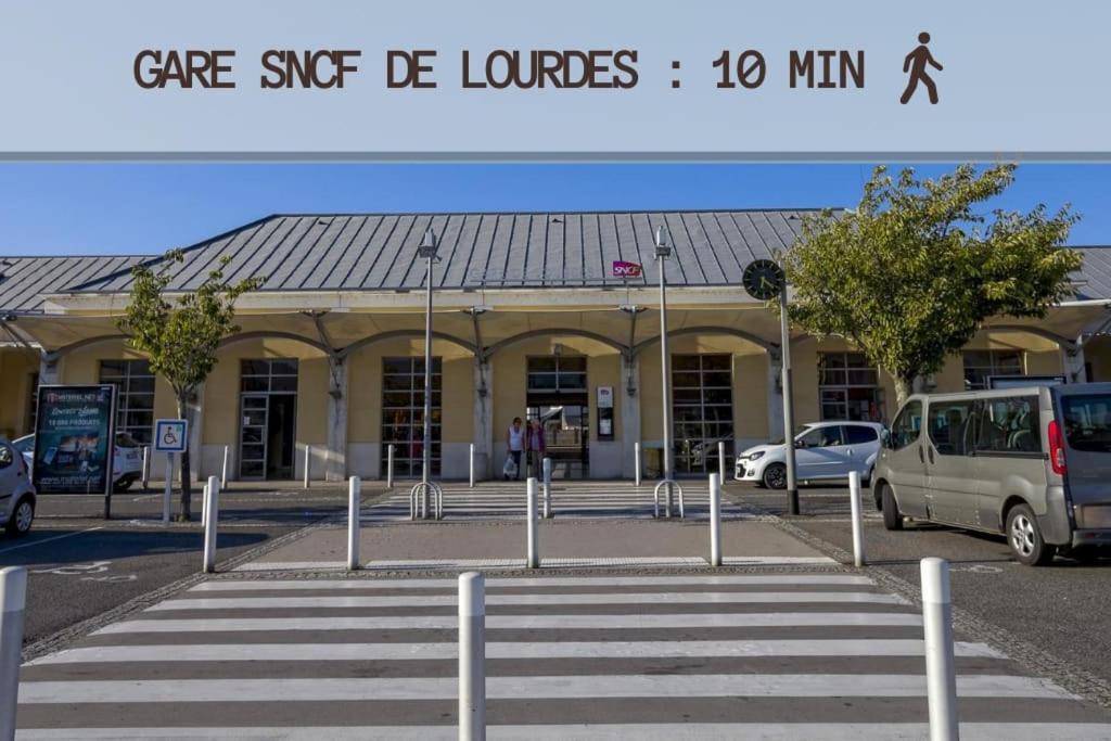 Апартаменты Le Jeanne 4/6 Couchages, Wifi, Sanctuaire Лурд Экстерьер фото