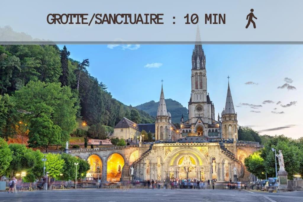 Апартаменты Le Jeanne 4/6 Couchages, Wifi, Sanctuaire Лурд Экстерьер фото